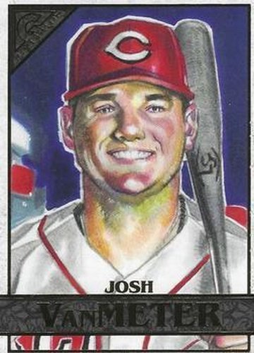#46 Josh VanMeter - Cincinnati Reds - 2020 Topps Gallery Baseball