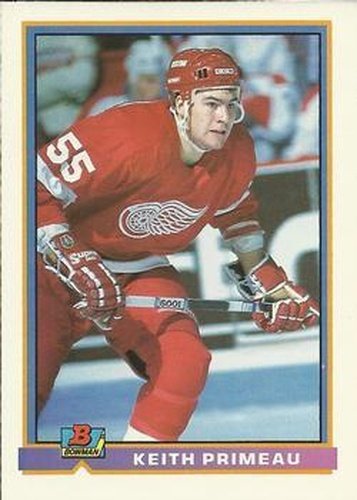 #46 Keith Primeau - Detroit Red Wings - 1991-92 Bowman Hockey