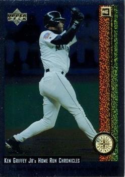#46 Ken Griffey Jr. - Seattle Mariners - 1998 Upper Deck - Ken Griffey Jr.'s Home Run Chronicles Baseball