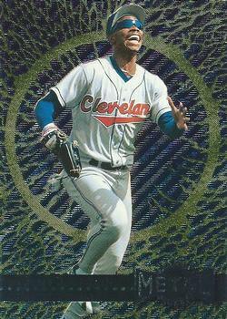 #46 Kenny Lofton - Cleveland Indians - 1996 Metal Universe Baseball