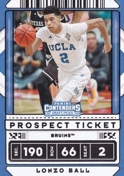 #46 Lonzo Ball - UCLA Bruins - 2020 Panini Contenders Draft Picks Basketball