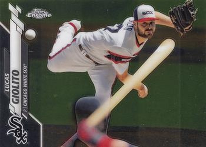 #46 Lucas Giolito - Chicago White Sox - 2020 Topps Chrome Baseball