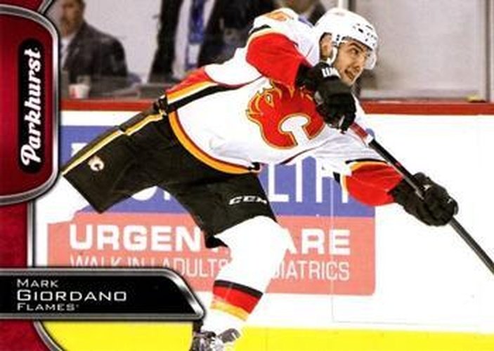 #46 Mark Giordano - Calgary Flames - 2016-17 Parkhurst - Red Hockey
