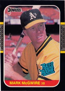 #46 Mark McGwire - Oakland Athletics - 1987 Donruss Baseball