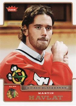 #46 Martin Havlat - Chicago Blackhawks - 2006-07 Fleer Hockey