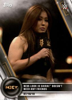 #46 New-Look to Io Shirai Doesn't Need Any Friends - 2020 Topps WWE Women's Division Wrestling