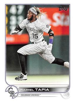 #46 Raimel Tapia - Colorado Rockies - 2022 Topps Baseball