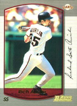 #46 Rich Aurilia - San Francisco Giants - 2000 Bowman Baseball