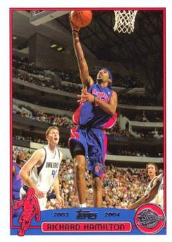 #46 Richard Hamilton - Detroit Pistons - 2003-04 Topps Basketball