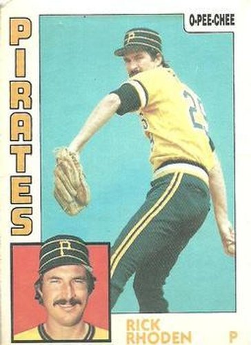 #46 Rick Rhoden - Pittsburgh Pirates - 1984 O-Pee-Chee Baseball