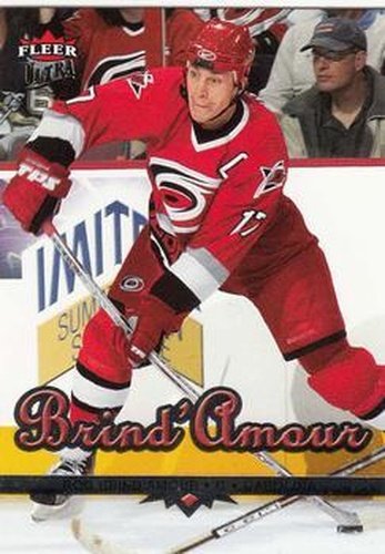 #46 Rod Brind'Amour - Carolina Hurricanes - 2005-06 Ultra Hockey
