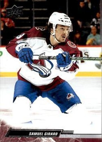 #46 Samuel Girard - Colorado Avalanche - 2022-23 Upper Deck Hockey