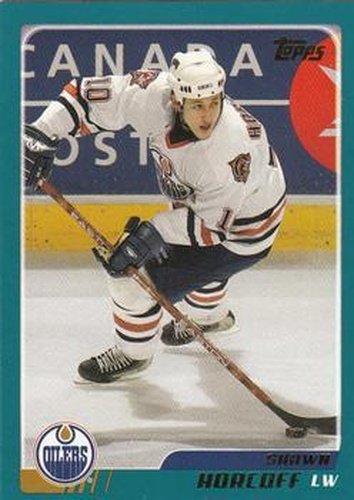 #46 Shawn Horcoff - Edmonton Oilers - 2003-04 Topps Hockey