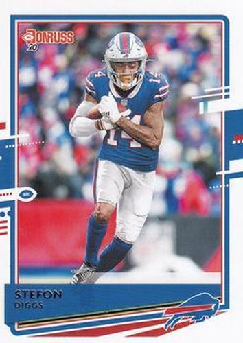 #46 Stefon Diggs - Buffalo Bills - 2020 Donruss Football