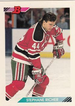 #46 Stephane Richer - New Jersey Devils - 1992-93 Bowman Hockey