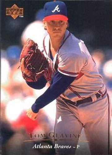 #46 Tom Glavine - Atlanta Braves - 1995 Upper Deck Baseball