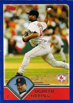#46 Ugueth Urbina - Boston Red Sox - 2003 Topps Baseball