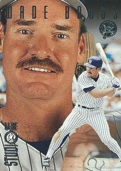 #46 Wade Boggs - New York Yankees - 1996 Studio Baseball