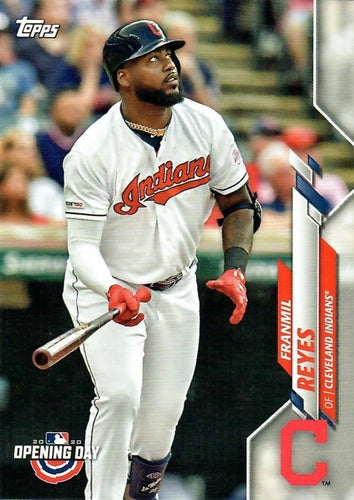 #46 Franmil Reyes - Cleveland Indians - 2020 Topps Opening Day Baseball