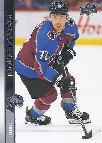 #46 Joonas Donskoi - Colorado Avalanche - 2020-21 Upper Deck Hockey