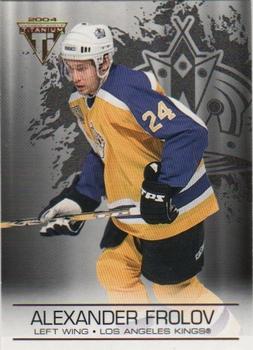 #46 Alexander Frolov - Los Angeles Kings - 2003-04 Pacific Private Stock Titanium Hockey