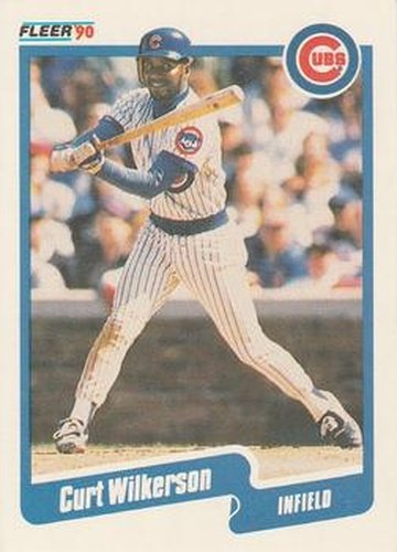 #46 Curt Wilkerson - Chicago Cubs - 1990 Fleer USA Baseball