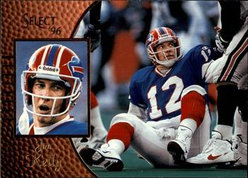 #46 Jim Kelly - Buffalo Bills - 1996 Select Football