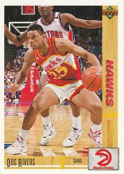 #46 Doc Rivers - Atlanta Hawks - 1991-92 Upper Deck Basketball