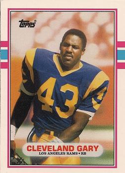 #46T Cleveland Gary - Los Angeles Rams - 1989 Topps Traded Football