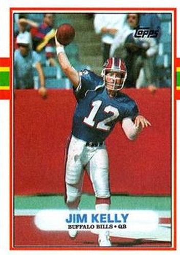 #46 Jim Kelly - Buffalo Bills - 1989 Topps Football