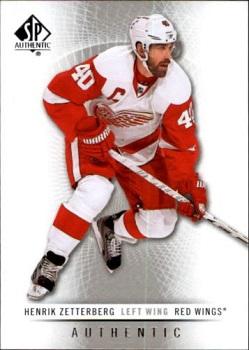 #46 Henrik Zetterberg - Detroit Red Wings - 2012-13 SP Authentic Hockey