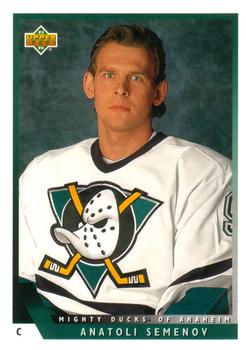 #46 Anatoli Semenov - Anaheim Mighty Ducks - 1993-94 Upper Deck Hockey