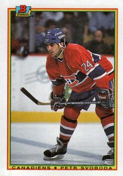 #46 Petr Svoboda - Montreal Canadiens - 1990-91 Bowman Hockey