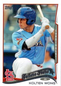 #46b Kolten Wong - St. Louis Cardinals - 2014 Topps Baseball