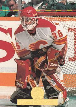 #470 Jason Muzzatti - Calgary Flames - 1994-95 Leaf Hockey