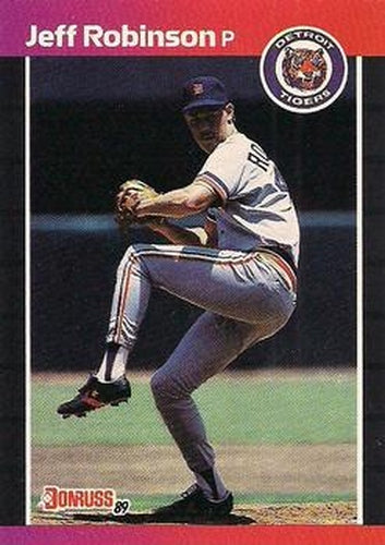 #470 Jeff Robinson - Detroit Tigers - 1989 Donruss Baseball