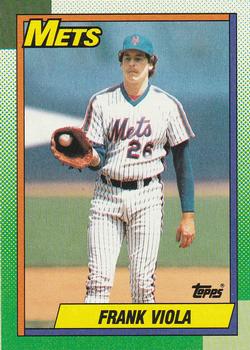 #470 Frank Viola - New York Mets - 1990 Topps Baseball
