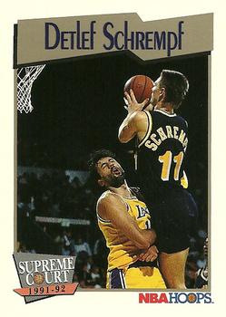#470 Detlef Schrempf - Indiana Pacers - 1991-92 Hoops Basketball