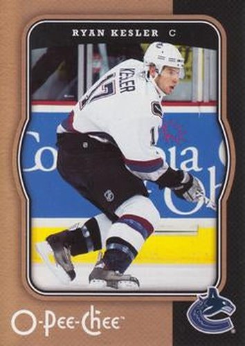 #470 Ryan Kesler - Vancouver Canucks - 2007-08 O-Pee-Chee Hockey
