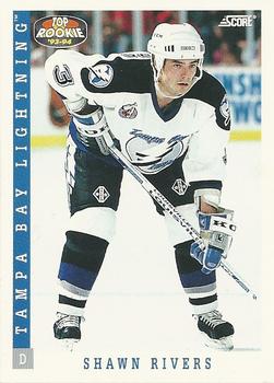 #470 Shawn Rivers - Tampa Bay Lightning - 1993-94 Score Canadian Hockey