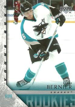 #470 Steve Bernier - San Jose Sharks - 2005-06 Upper Deck Hockey