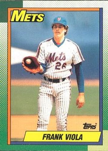 #470 Frank Viola - New York Mets - 1990 O-Pee-Chee Baseball