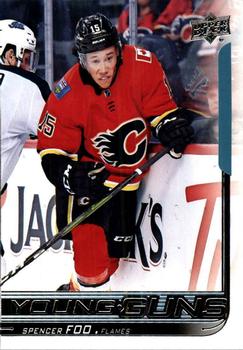 #470 Spencer Foo - Calgary Flames - 2018-19 Upper Deck Hockey