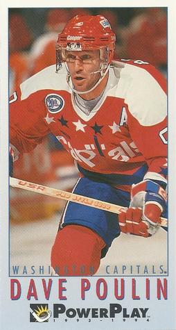 #470 Dave Poulin - Washington Capitals - 1993-94 Fleer PowerPlay Hockey