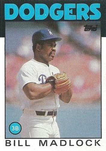 #470 Bill Madlock - Los Angeles Dodgers - 1986 Topps Baseball