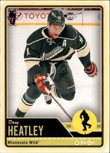 #470 Dany Heatley - Minnesota Wild - 2012-13 O-Pee-Chee Hockey