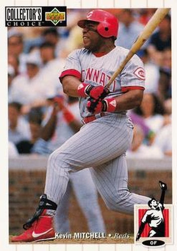#470 Kevin Mitchell - Cincinnati Reds - 1994 Collector's Choice Baseball