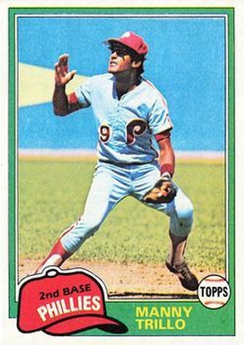 #470 Manny Trillo - Philadelphia Phillies - 1981 Topps Baseball