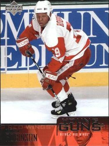 #470 Nathan Robinson - Detroit Red Wings - 2003-04 Upper Deck Hockey