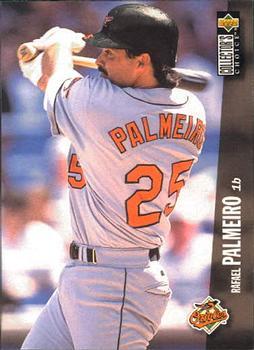 #470 Rafael Palmeiro - Baltimore Orioles - 1996 Collector's Choice Baseball